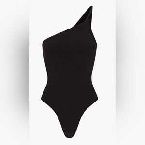 SKIMS Cotton Twist One Shoulder Bodysuit - XL